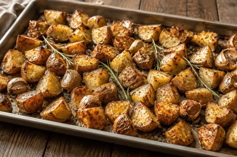 Italian Roasted Potatoes Recipe – Crispy, Golden & Flavorful
