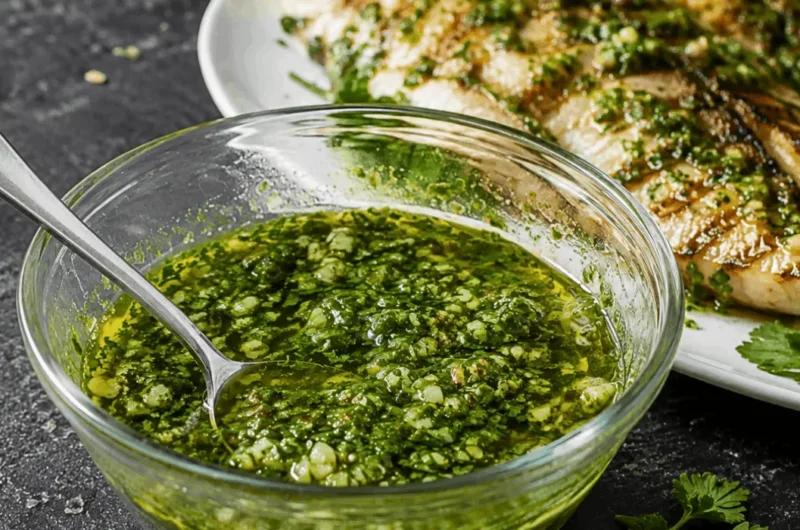 Authentic Salmoriglio Sauce Recipe (Sicilian Lemon & Herb Sauce)