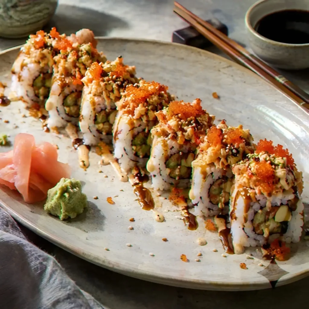Angry Dragon Roll Recipe