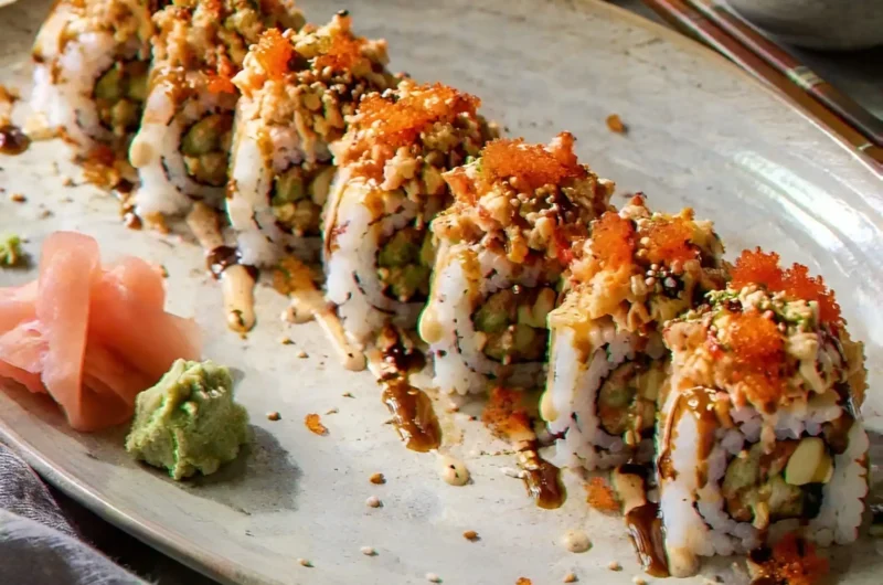 Angry Dragon Roll Recipe