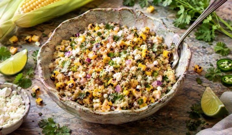 Elote Quinoa Salad Recipe